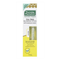 Thursday Plantation Tea Tree Blemish Stick Invisible 7ml - Bare Face Beauty