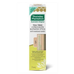 Thursday Plantation Tea Tree Concealer Blemish Stick Light 7ml - Bare Face Beauty