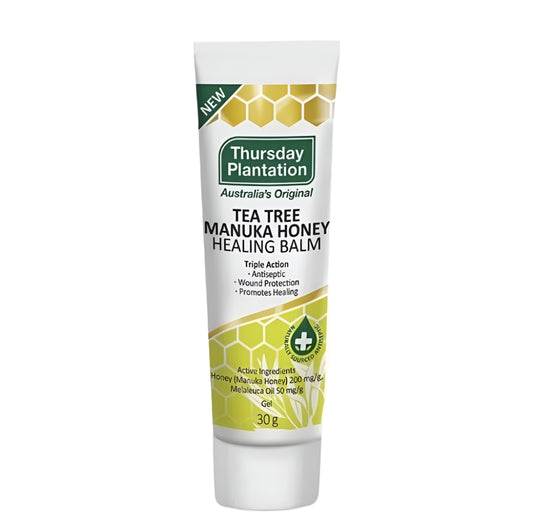 Thursday Plantation Tea Tree Manuka Honey Healing Balm 30g - Bare Face Beauty