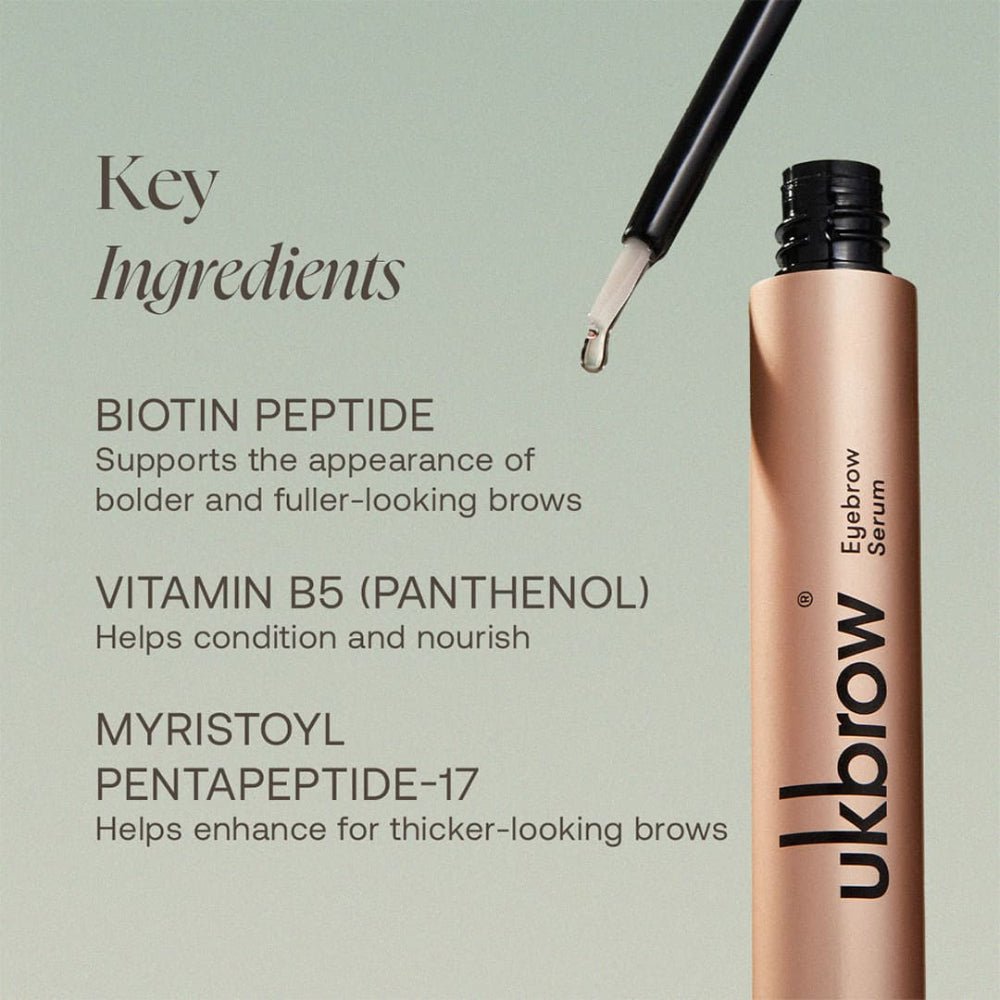 UKBROW Eyebrow Serum 3ml - Bare Face Beauty