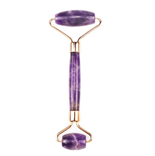 Genuine Natural Stone Facial Roller in Gift Box - Dual Ended - Bare Face Beauty