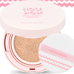 HOLIKA HOLIKA - Holi Pop Blur Lasting Cushion SPF50+ PA+++ (3 Colors) - Bare Face Beauty