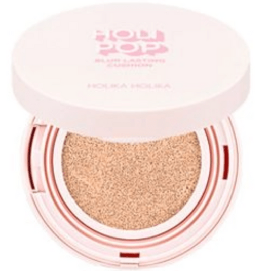 HOLIKA HOLIKA - Holi Pop Blur Lasting Cushion SPF50+ PA+++ (3 Colors) - Bare Face Beauty