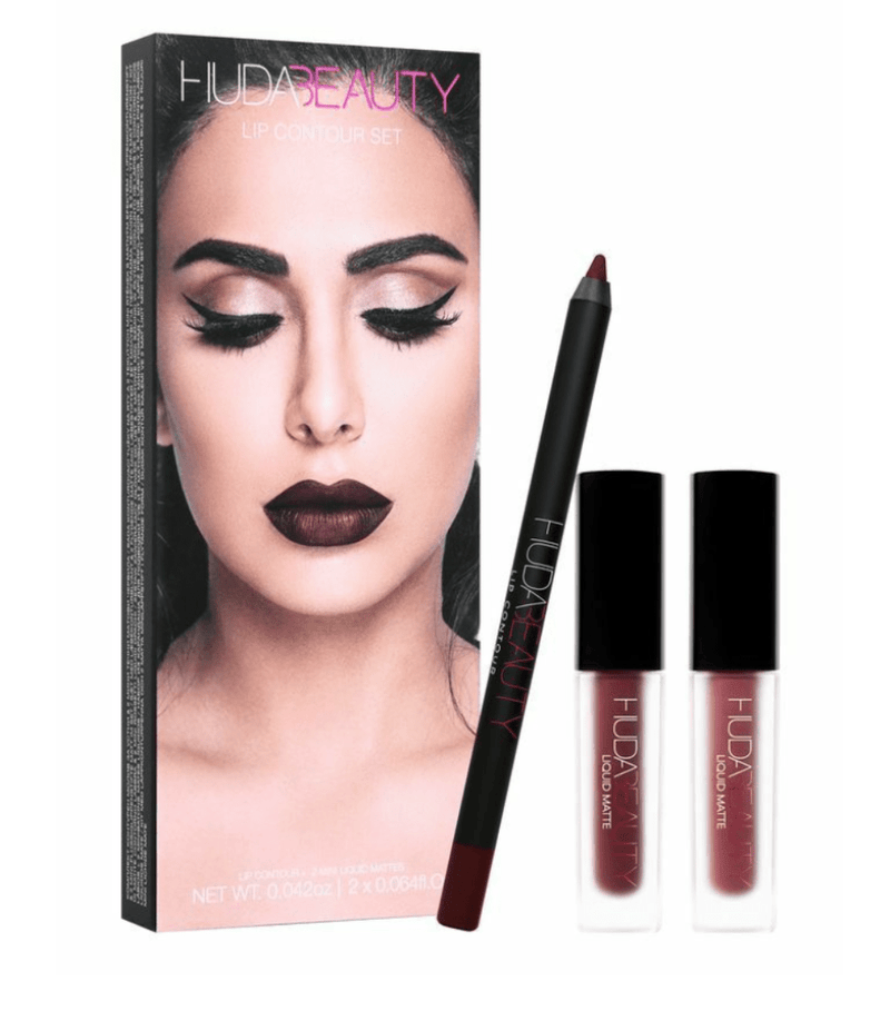 Huda Beauty Lip Contour Set - Vixen & Famous