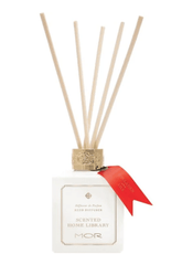 MOR Cyclamen and Lily Scented Home Library Reed Diffuser 180ml - Bare Face Beauty