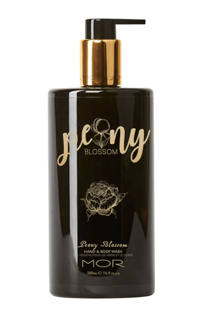 MOR Peony Blossom Hand & Body Wash 500ml - Bare Face Beauty