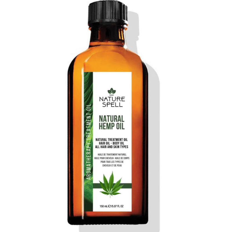 Nature Spell Hemp Oil For Hair & Skin 150ml - Bare Face Beauty