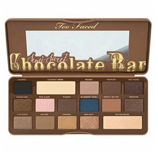 Too Faced Semi - Sweet Chocolate Bar Eyeshadow Collection - Bare Face Beauty