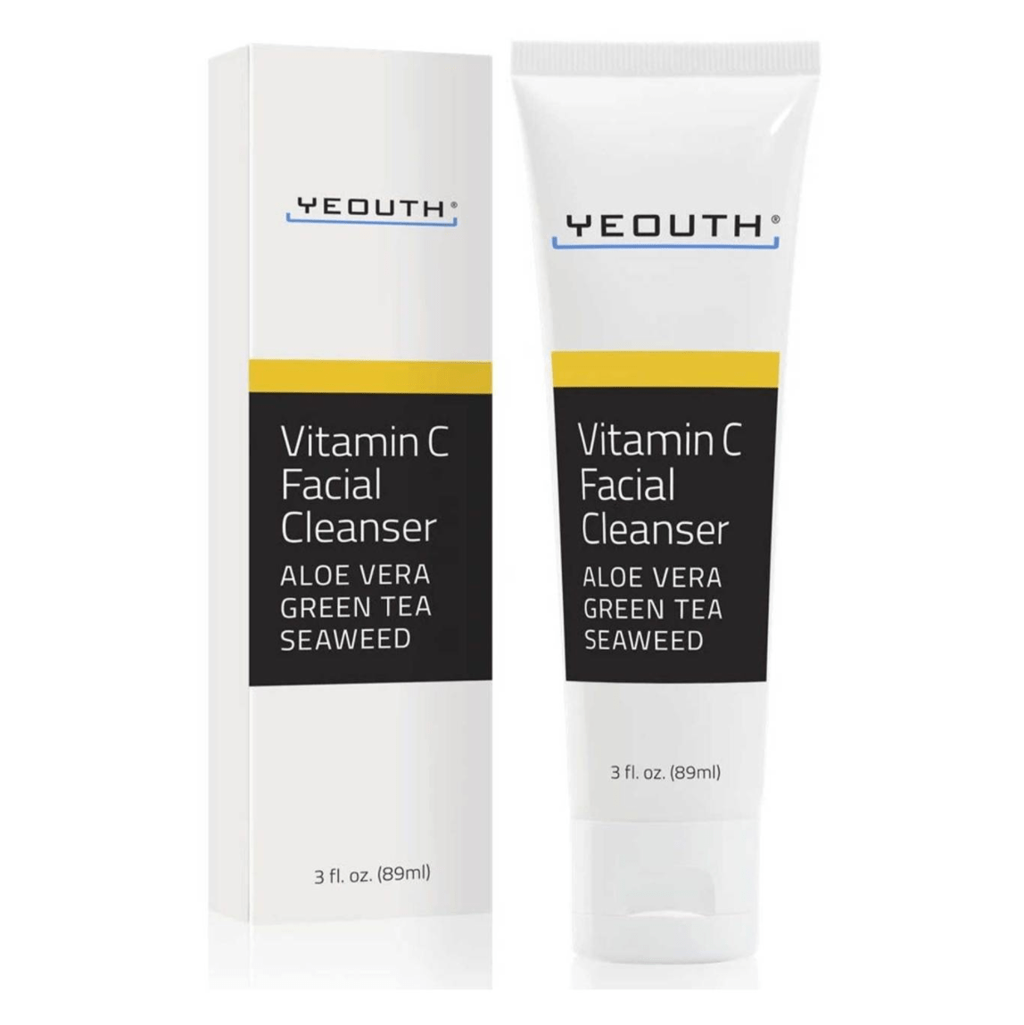 YEOUTH Vitamin C Facial Cleanser 90ml (3 fl.oz) - Bare Face Beauty